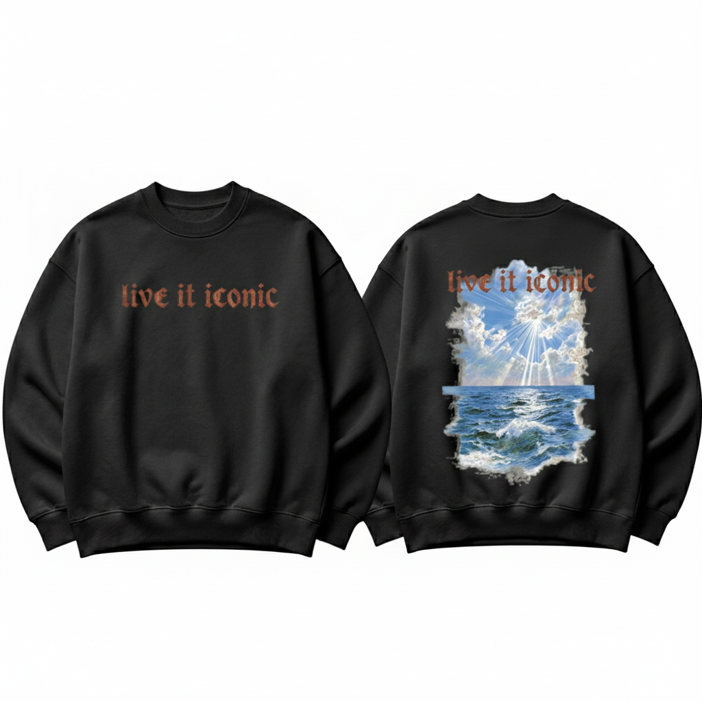 live it iconic crewneck