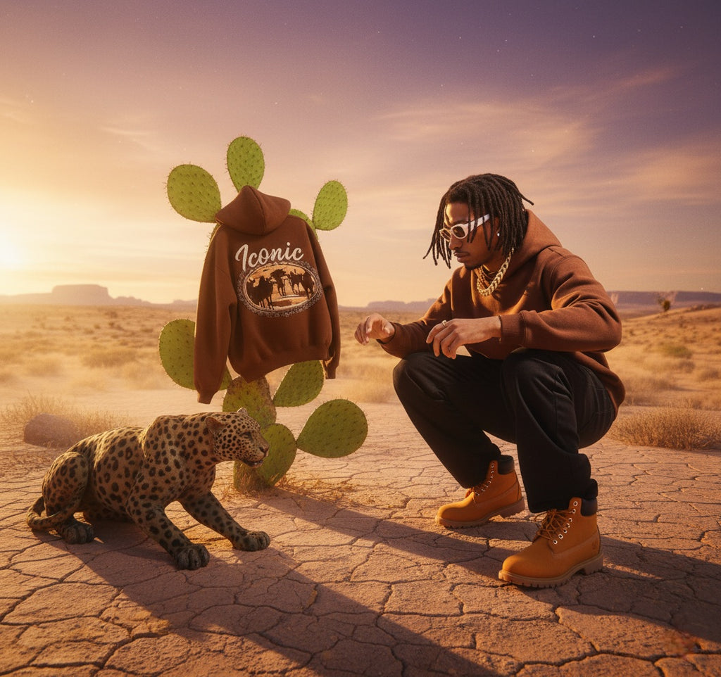 desert hoodie